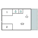 公寓 Stunning In With House Sea View Kožino
